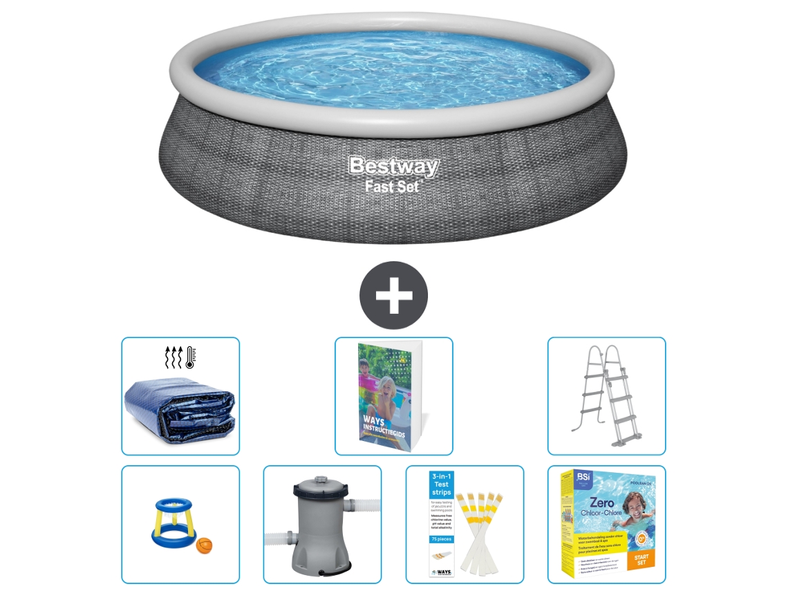 Bestway Piscina Bestway Fast Set Redonda - 457x107 Cm - 8-peças S355