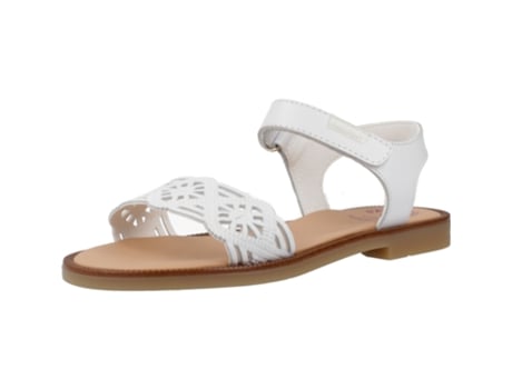 Sapatos De Criança Pablosky Pele Branco (31)