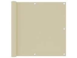 Balcony Screen, Balcony Screens Vidaxl Creme Tecido (90 X 300 Cm)