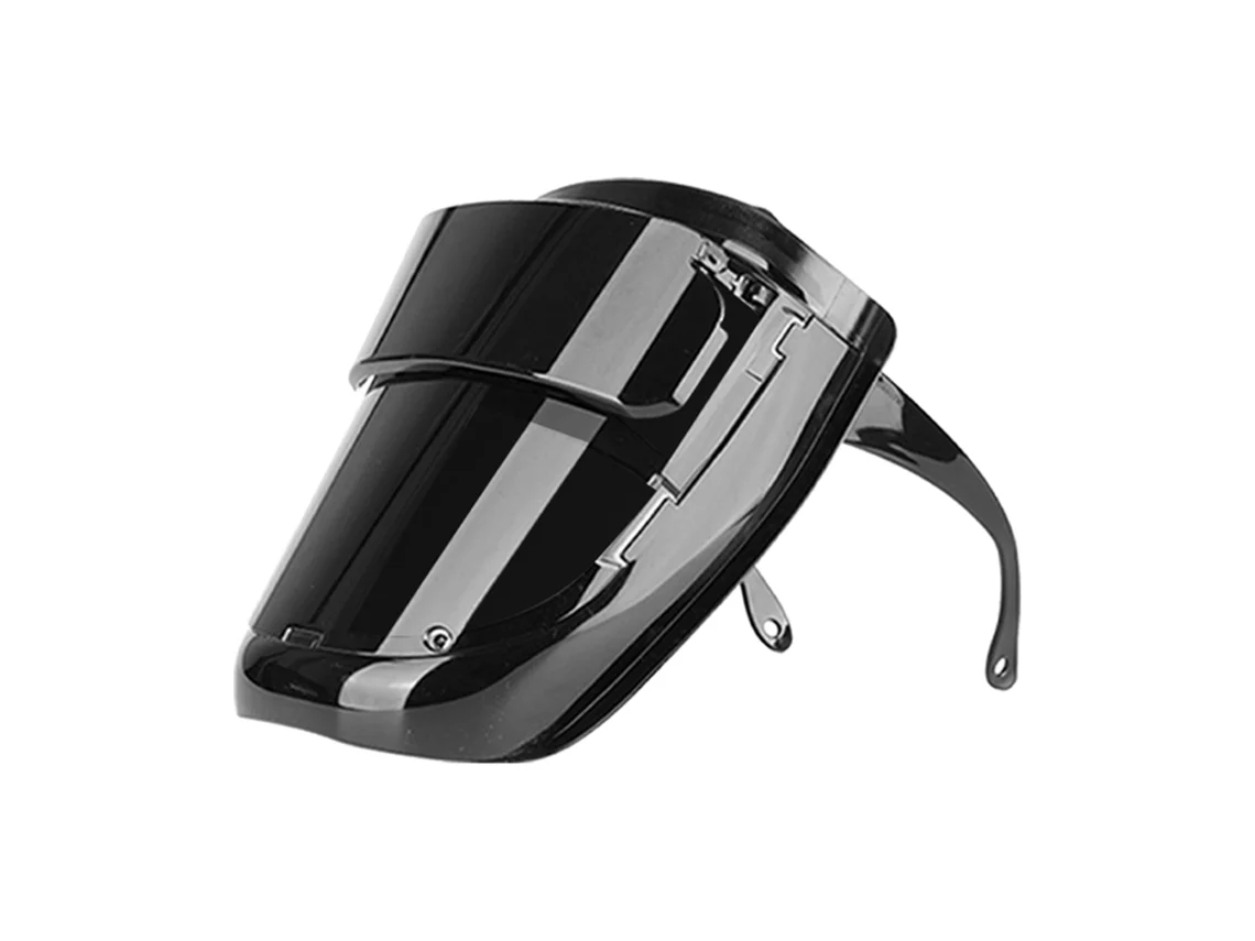 Máscara De Soldadura Pc Con Visión 180° Grande Resistente A Altas Temperaturas Para Soldadura Arco Pulido Corte Equipo De Seguridad