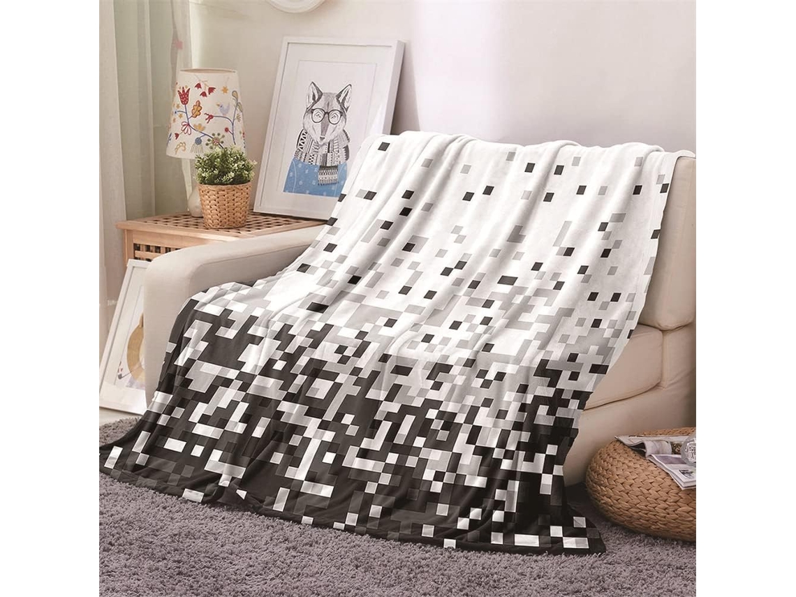 Manta de Flanela 3d Fansu Quente e Macia Microfibra para o Inverno Ideal Cama Ou Sofá Adequada Adultos Criança