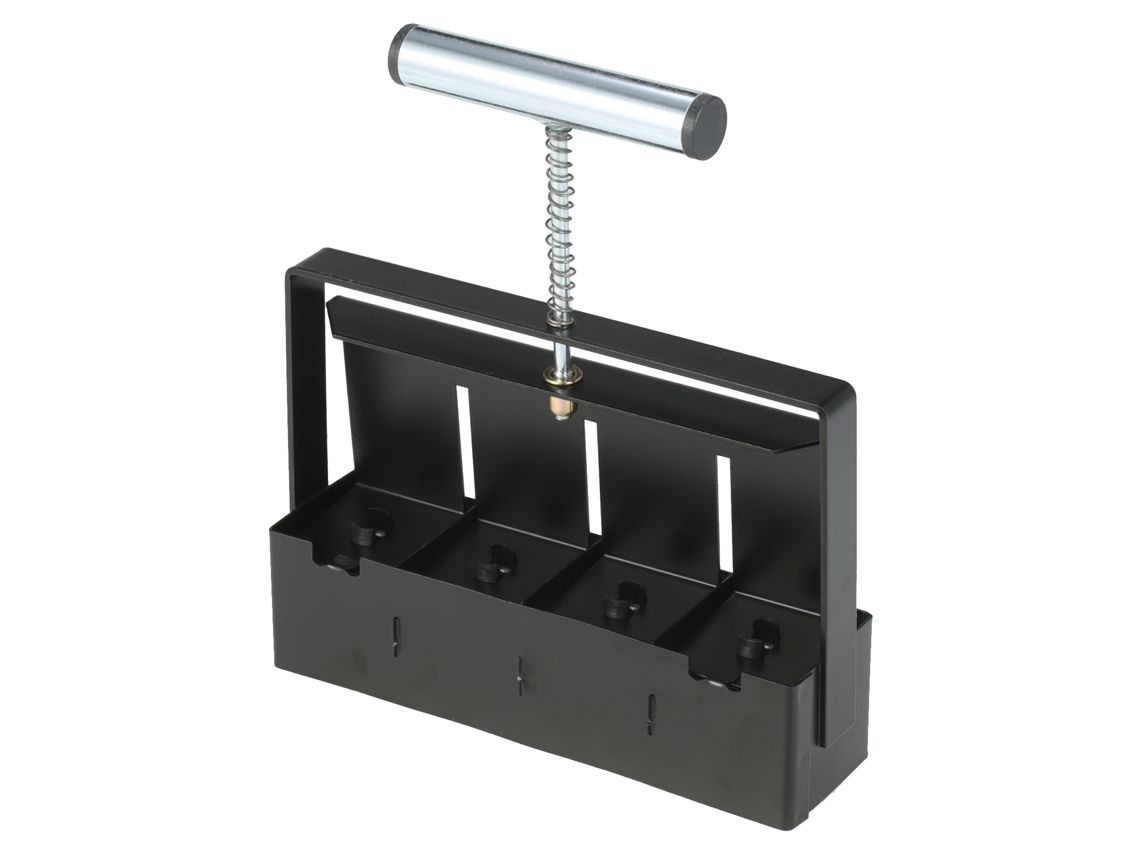 Ferramenta manual de 2 polegadas para compactação do solo com dibbles para preparação do jardim e germinação de sementes