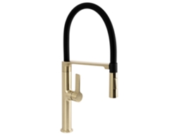 Grifo para Cocina REA Lago Brush Gold 21,5 X 10 X 51 Cm