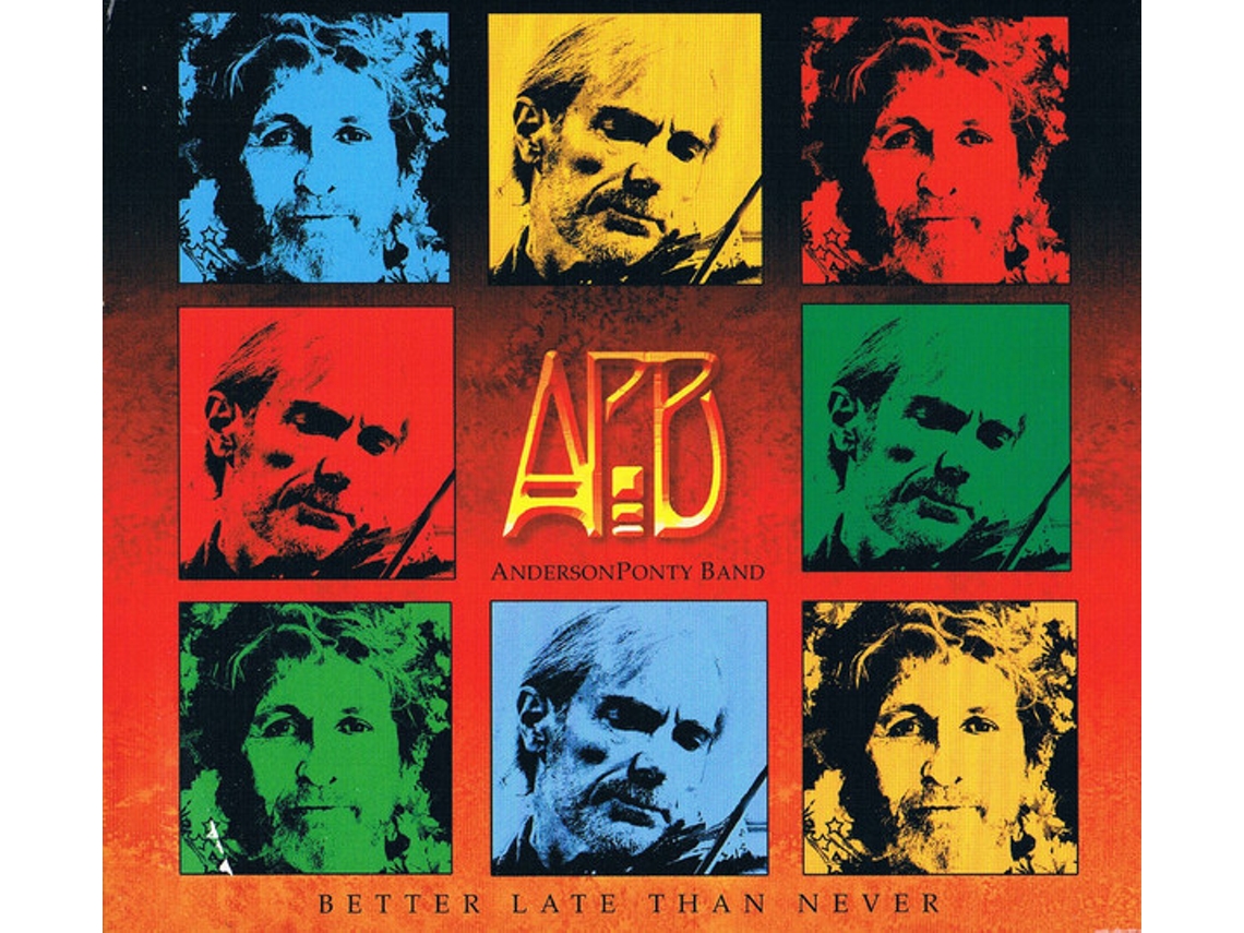 CD+DVD AndersonPonty Band - Better Late Than Never