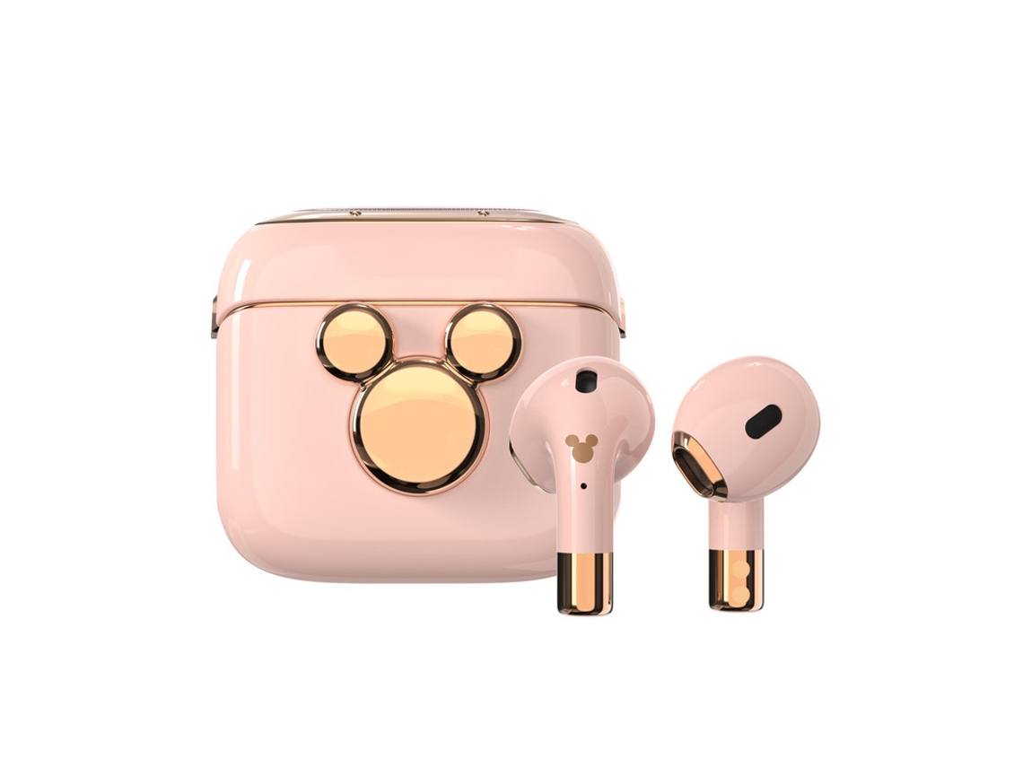 Auriculares Sem Fio Horas Yizhood Bluetooth Rosa