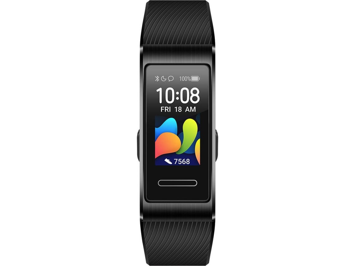 Pulseira Desportiva HUAWEI Band 4 Pro (Bluetooth - Suporta SpO2 - Até 7 dias de autonomia - Preto)