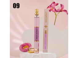 Frascos de 35 ml, fragrância floral, fragrância duradoura, fragrância floral doce, perfume, frescor diário, caixa de fragrância leve (nº 09)