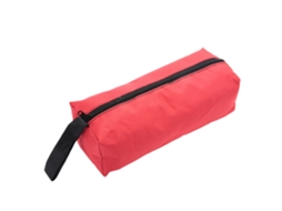 Bolsa De Ferramentas Multifuncional Com Zíper Para Alicates, Parafusos E Ferramentas De Reparação (vermelha)