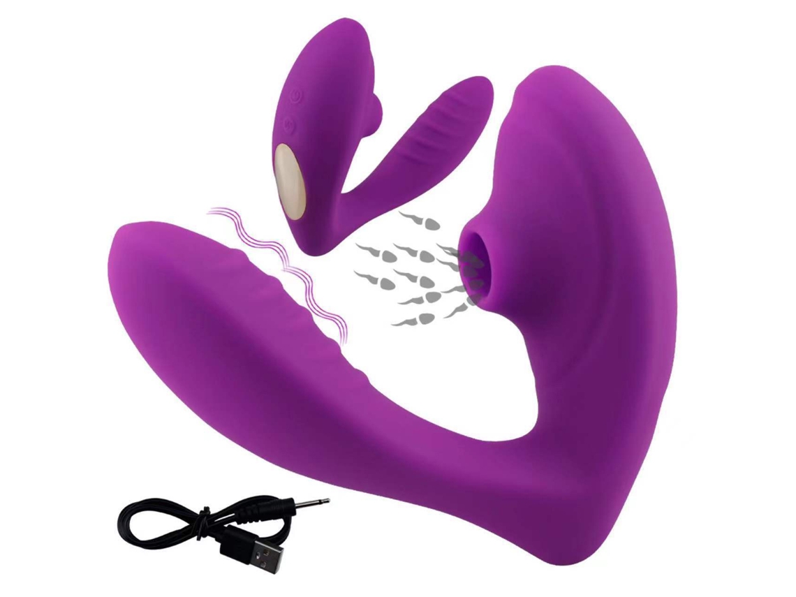 Massageador Vibrador Portátil Para Mulher, Estimulador Clitóris E Vaginal, Brinquedo Sexual Invisível