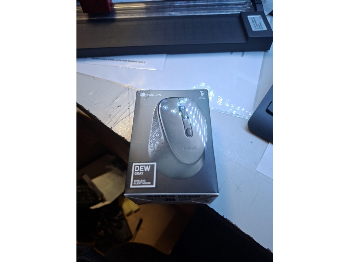 Rato sem fios NGS Dew (Outlet Caixa Aberta - Cinzento)