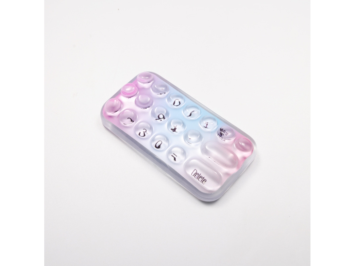 Apoio De Pulso Ergonómico E Fofo Em Gel Para Escritório E Jogos, Suporte Para Aliviar A Fadiga Do Pulso Rosa Hexinyigjly