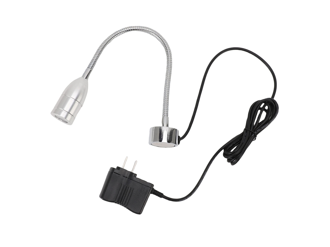 Lâmpada de Trabalho Magnética Led com Pescoço de Ganso Flexível 3w 6500k para Bancada Industrial | S/MARCA