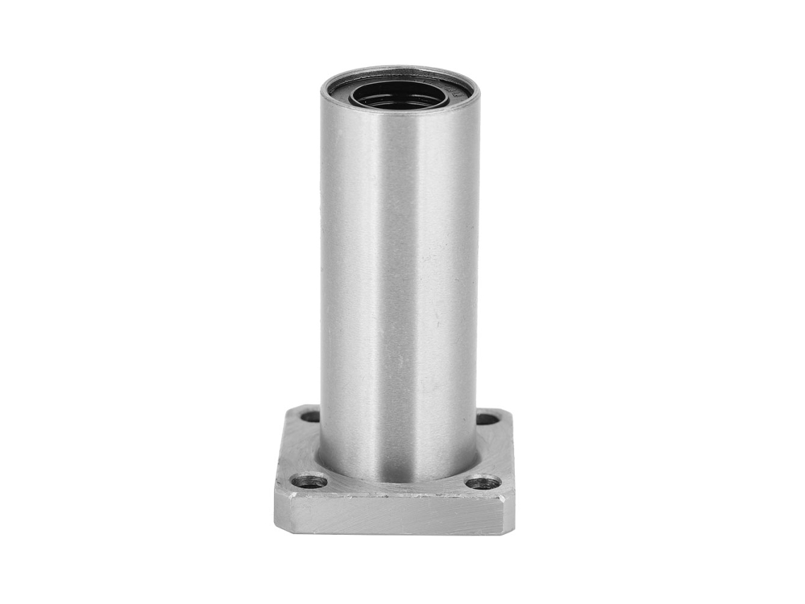 Rolamento Linear De Esferas Com Flange Quadrada Inox Lmk8luu Para Equipamentos Cnc E Automação