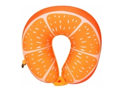 Almofada Cervical Macia Formato U Com Desenho De Frutas Fofas, Para Carro, Casa, Escritório E Viagens