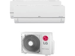 Ar Condicionado LG LGWMU2R17 (18+18 m² - 9000+9000 BTU - Cinzento)