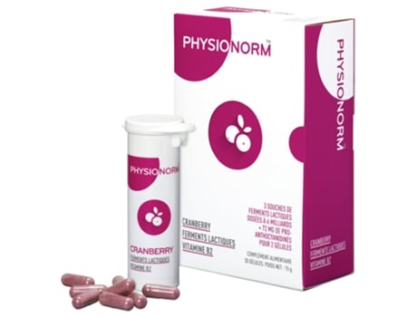 Physionorm Cranberry Dairy Ferments Vitamina B2 30 Cápsulas LABORATOIRE IMMUBIO