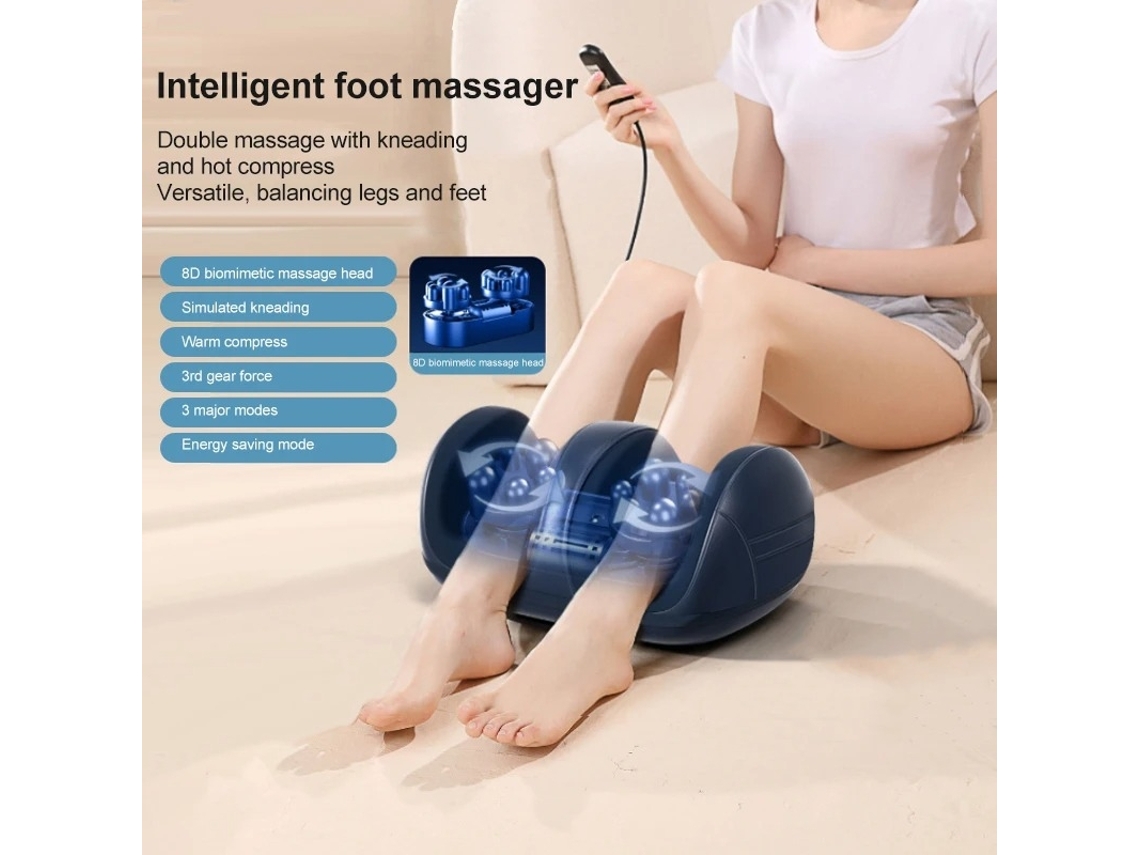 Lurelia Tapete Massageador Ems Para Pés, Controlo Remoto, Relaxamento Muscular, Uso Diário, Circulação Pernas