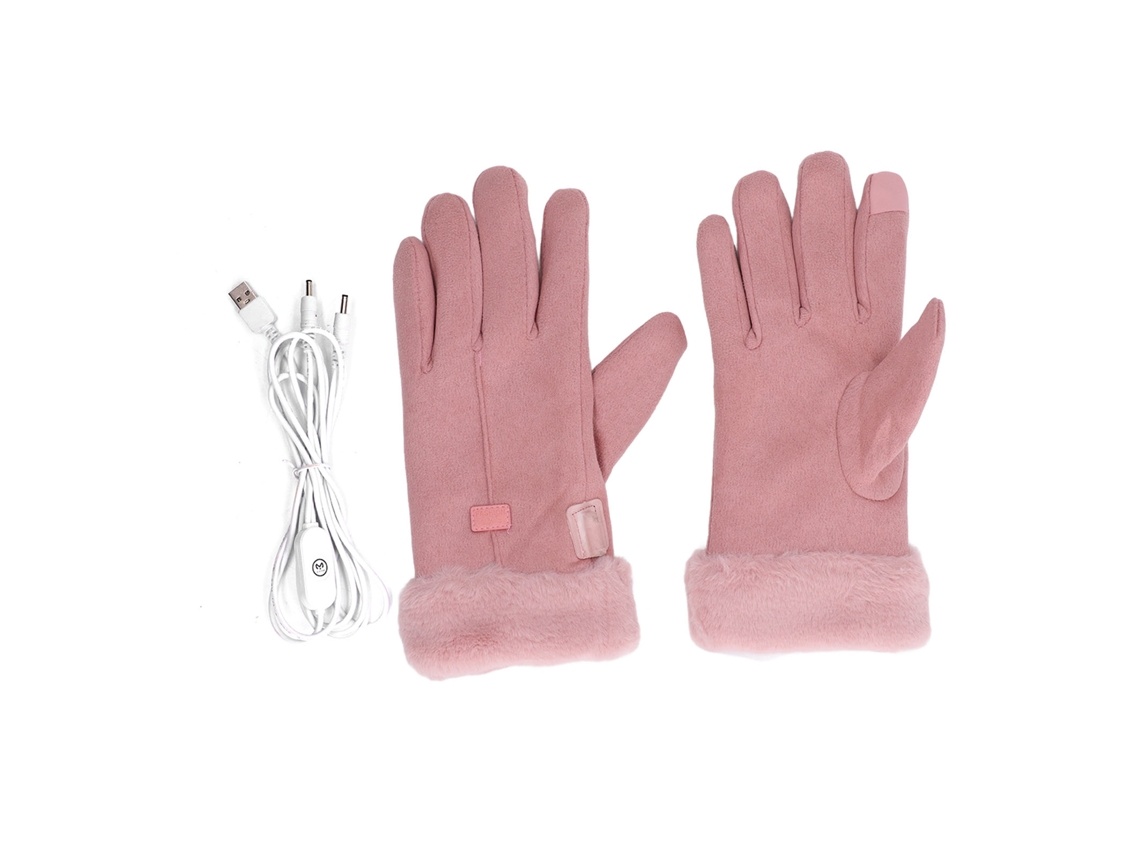 Luvas Elétricas USB de Dedos Completos para Mulher S/MARCA