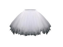 Saia de tule e malha para mulheres, modelo princesa, com cintura curta elástica, para dança, tamanhos adultos M/XL/XXL, modelo 2026.