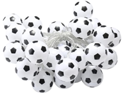 Luzes de Futebol, Luzes Decorativas de Futebol 3 Metros para Quartos Infantis Meninos BRILVIBERA