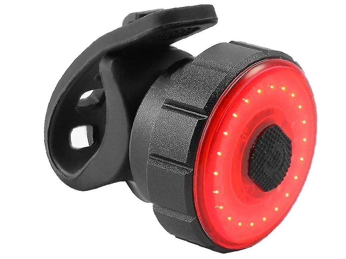Luz Traseira Bicicleta 7modos Inteligente Freio Preta Yizhood