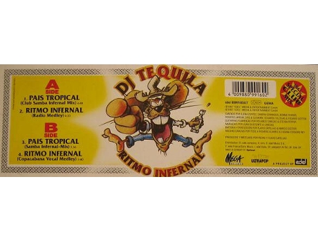 Vinil Ritmo Infernal Ultrapop, Mega Records