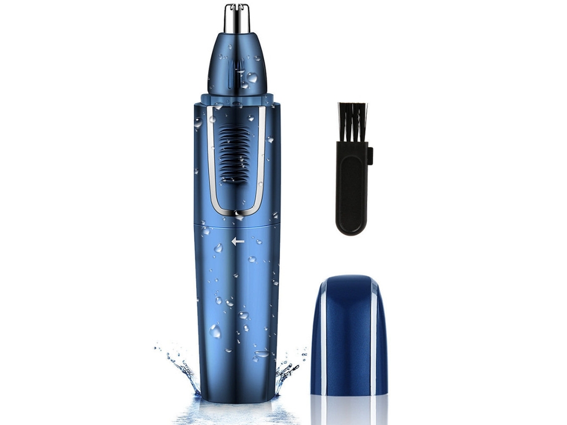 Nariz E Orelhas Para Homens Profissional Indolor Aparador De Nariz Masculino Usb Recarregável Ipx7 À Prova Dágua Para Limpeza Fácil Yizhood (azul)