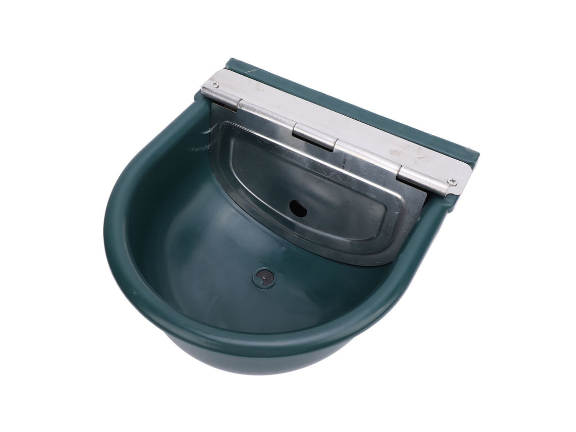 Tigela automática de bebedouro de aço inoxidável para animais bovinos, cavalos, cabras, ovelhas | S/MARCA