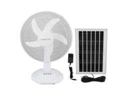 Ventilador Solar Laxiscreed, Sem Escovas, Com Motor De Alta Performance Sustentável