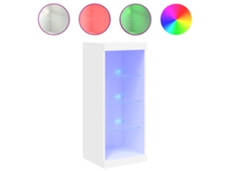 Aparador com Luzes Led 41x37x100 Cm Branco MAISON EXCLUSIVE