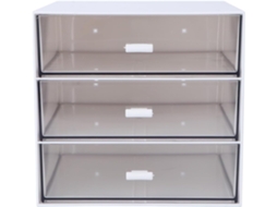 Organizador de Gaveta Multicamadas Healeved em Pp, Resistente para Escritório e Cosméticos, Caixa Armazenament