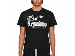 Rockinstone Back To The Future Movie Car Black Adult T-shirt Size:l