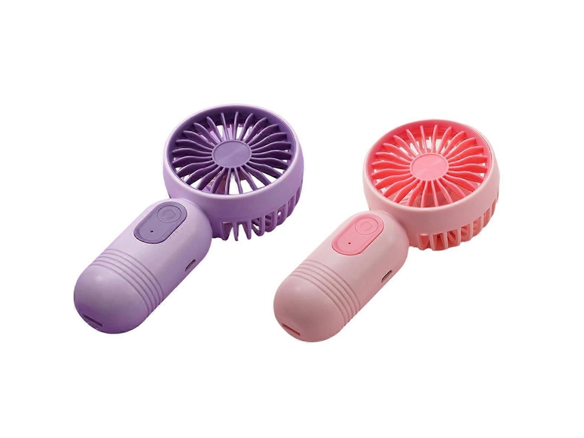 Ventilador Portátil De Mão, Mão Recarregável