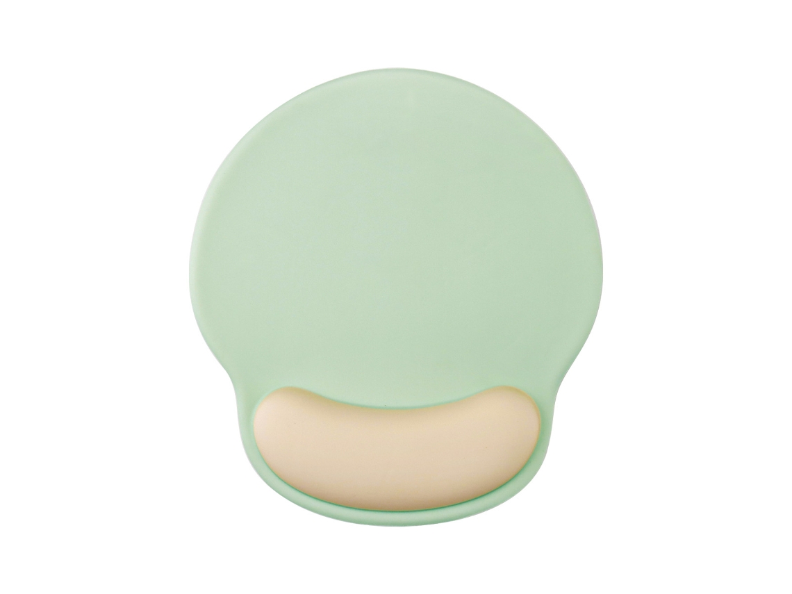 Mousepad Ergonômico Com Apoio De Pulso Em Gel (verde)
