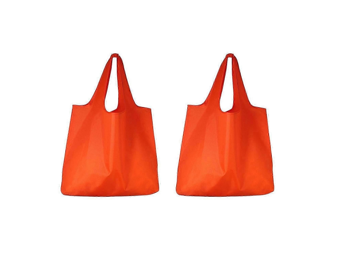 Jiawei 2 Sacolas de Compras Dobráveis ​​de Grande Capacidade Cor Sólida Multiuso Reutilizáveis ​​iec GOKOCO (25kg)