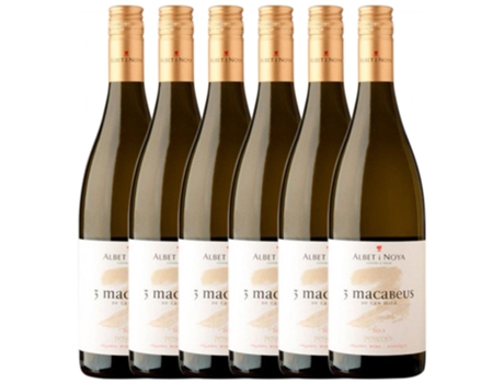 Vinho ALBET I NOYA 3 Macabeus Macabeo Penedès (0.75 L - 6 unidades)