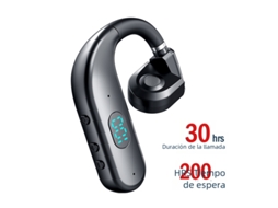 Fone De Ouvido Bluetooth Sem Fio Com Microfone, Condução Óssea E Chamadas Em Modo Mãos-livres.