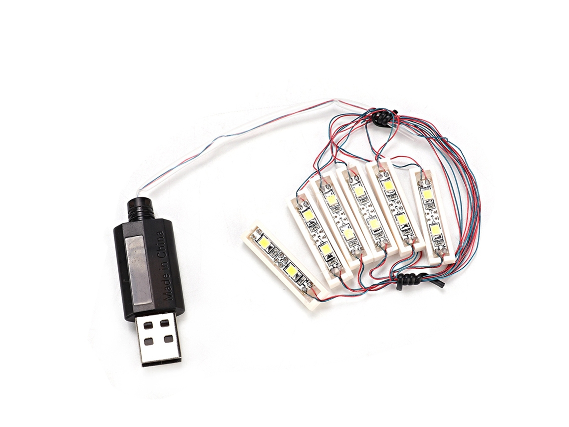2026 lâmpada Led de Barra Universal Diy com Carregamento Usb para Decoração de Blocos Brilhante