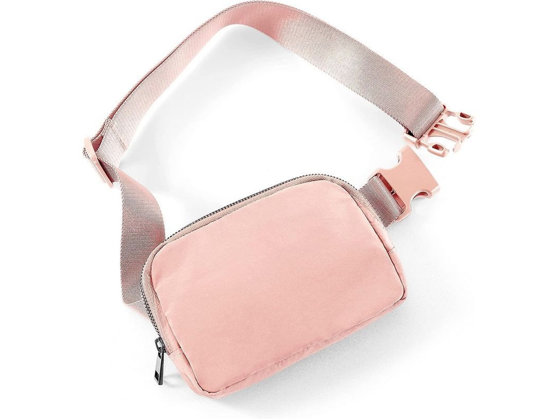 Bolsa de Cintura Unissex 2025, Mini Mochila, Rosa, para Corrida, Viagem, Senderismo | S/MARCA