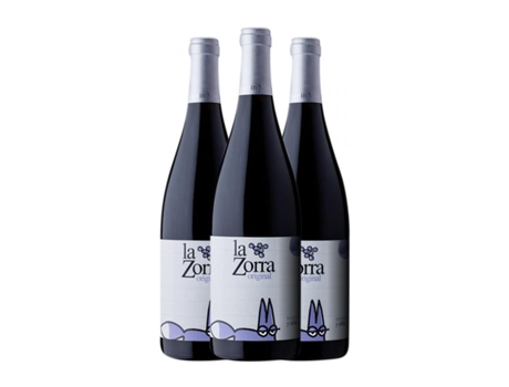 Vinho VINOS LA ZORRA Original Vino de Calidad Sierra de Salamanca (0.75 L - 3 Unidades)