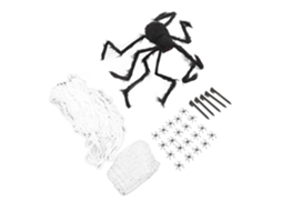 Decoração de Teia de Aranha e Aranha para Halloween S/MARCA