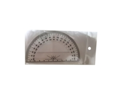 Transferidor 180º -12 cm SIMPLY Transparente