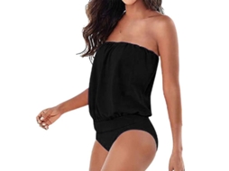 Fasst traje de Banho Monokini para Mulher, Sem Tirantes, Sem Relleno, Uma Peça, Verão | S/MARCA