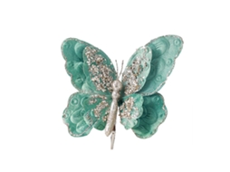 Laxiscreed Flor De Borboleta De Dupla Camada Para Decoração De Natal E Árvores Natalícias De Alta Qualidade