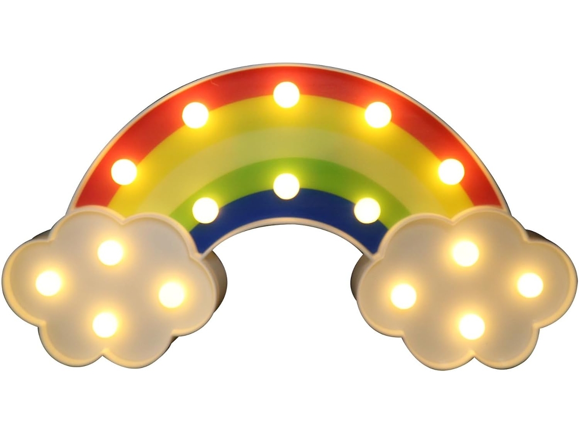 Luminária Noturna Led Nuvem Branca Homoyoyo, Lâmpada Decorativa Para