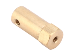 Conector Hexagonal De Motor De Latão 5 Peças 30mm