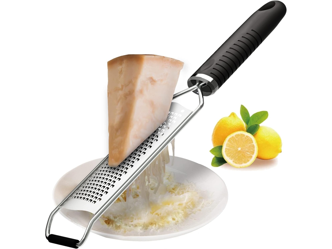 Ralador Manual Premium Clássico De 40* 3, 8cm Para Queijo E Cítricos