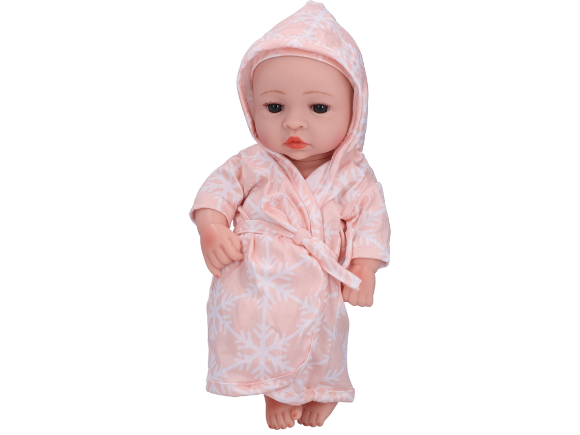 WalshLXq Boneca Reborn de Vinil Simulado de 25cm para Crianças - Boneca Realista - Brinquedo para Presente