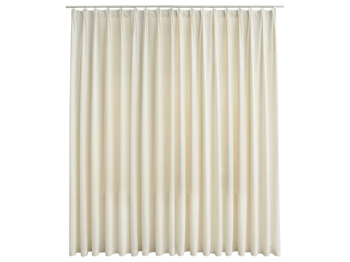 Curtain, Curtains Vidaxl Creme Veludo (n/a)