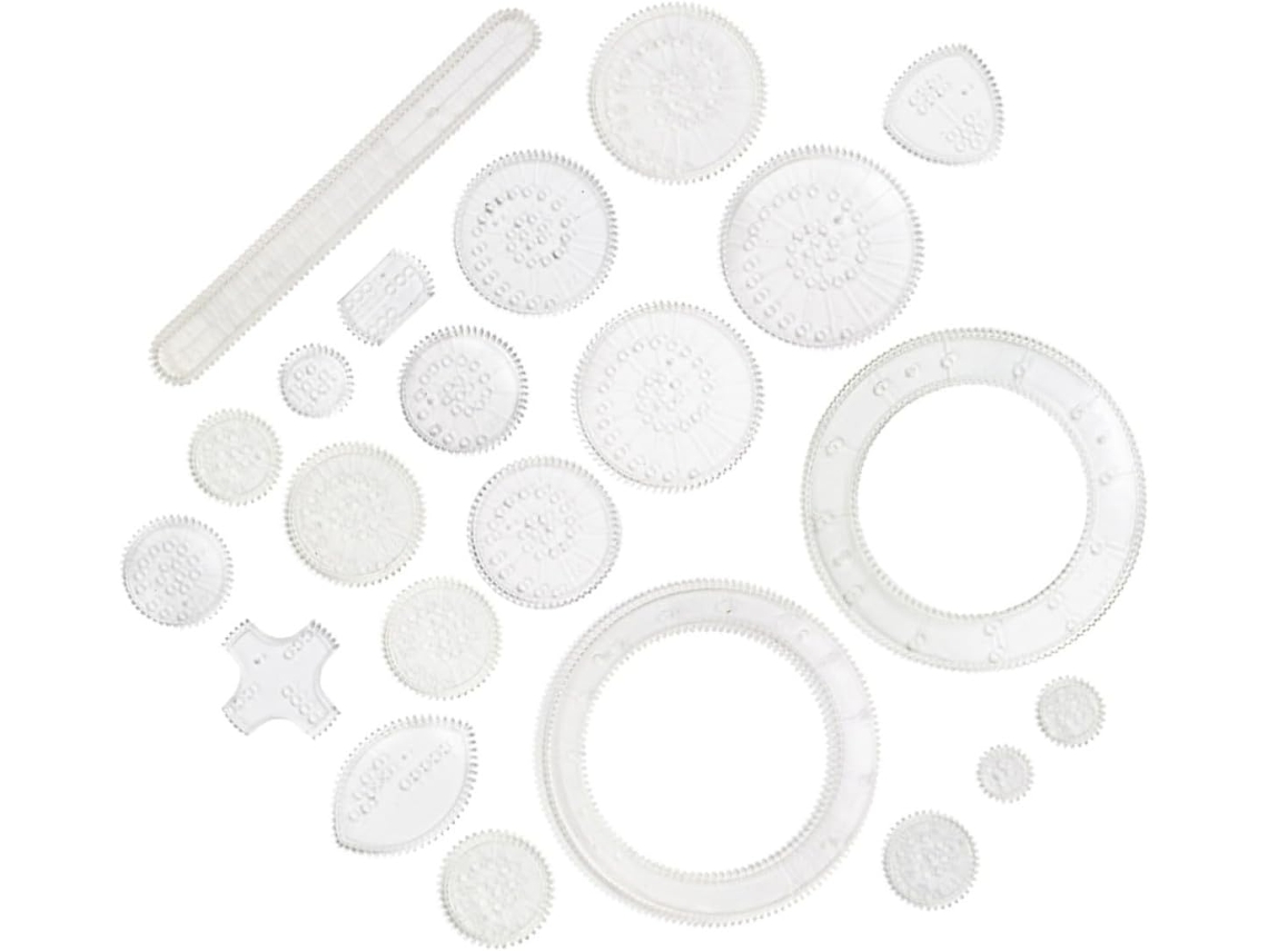 Conjunto De 22 Réguas Curvas Para Desenho Labrimp, Réguas Multifuncionais De Plástico, Fáceis De Usar Para Estudantes E